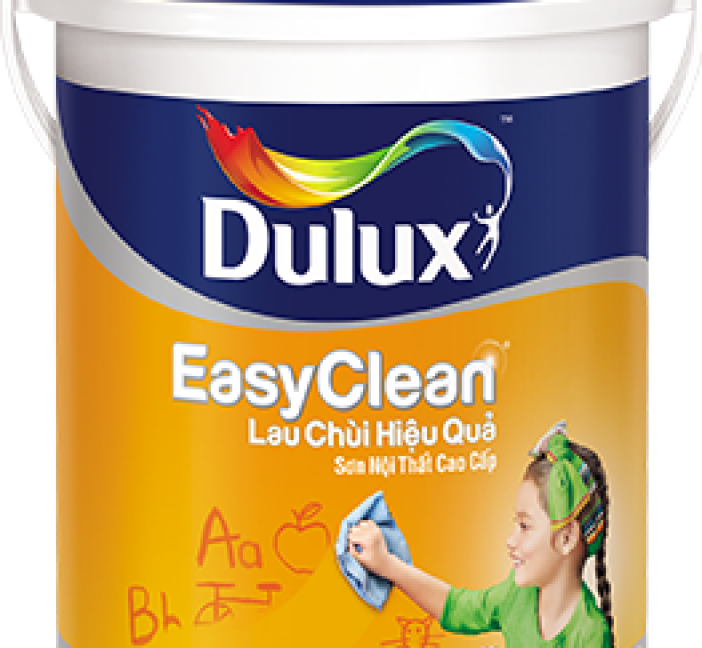 SƠN DULUX EASY CLEAN LAU CHÙI CHÙI HIỆU QUẢ MỜ