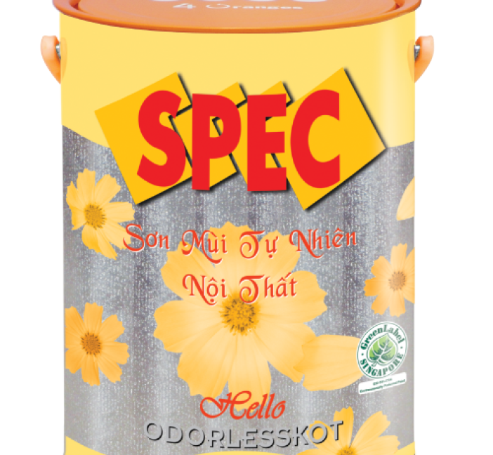 SƠN SPEC NỘI THẤT HƯƠNG TỰ NHIÊN SPEC ODORLESSKOT
